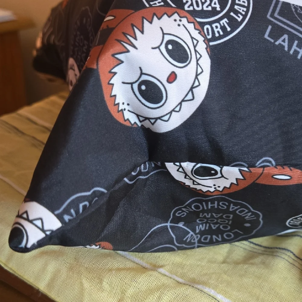 Cute Black and White Kids Pillow - Picture 8 of 11